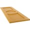 Ekena Millwork True Fit PVC Center Circle Arts & Crafts Fixed Mount Shutters, Turmeric, 12W x 32H, PR TFP001AC12X032TU - alternate 3